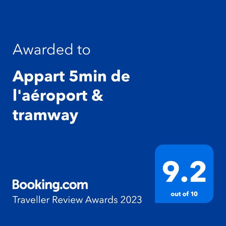 Appart 5Min De L'Aeroport & Tramway ساليه المظهر الخارجي الصورة